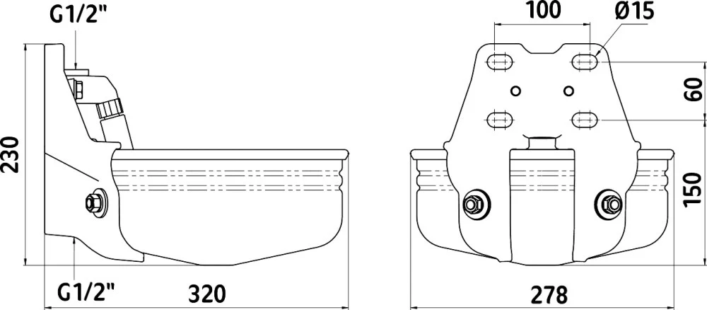 Abbeveratoio con valvola a tubo E21 con valvola a tubo - Image 3