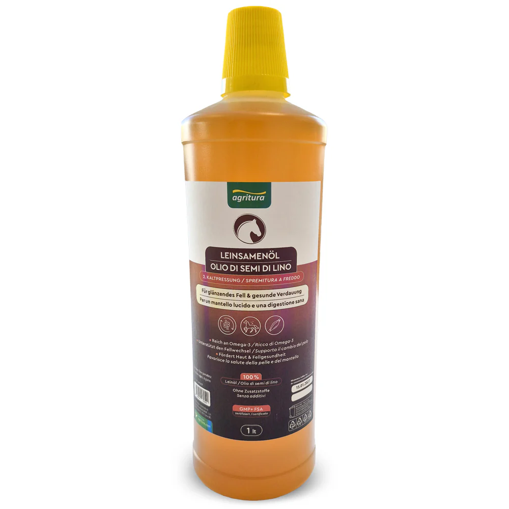 Agritura Olio di Lino 2. Spremitura per Cavalli