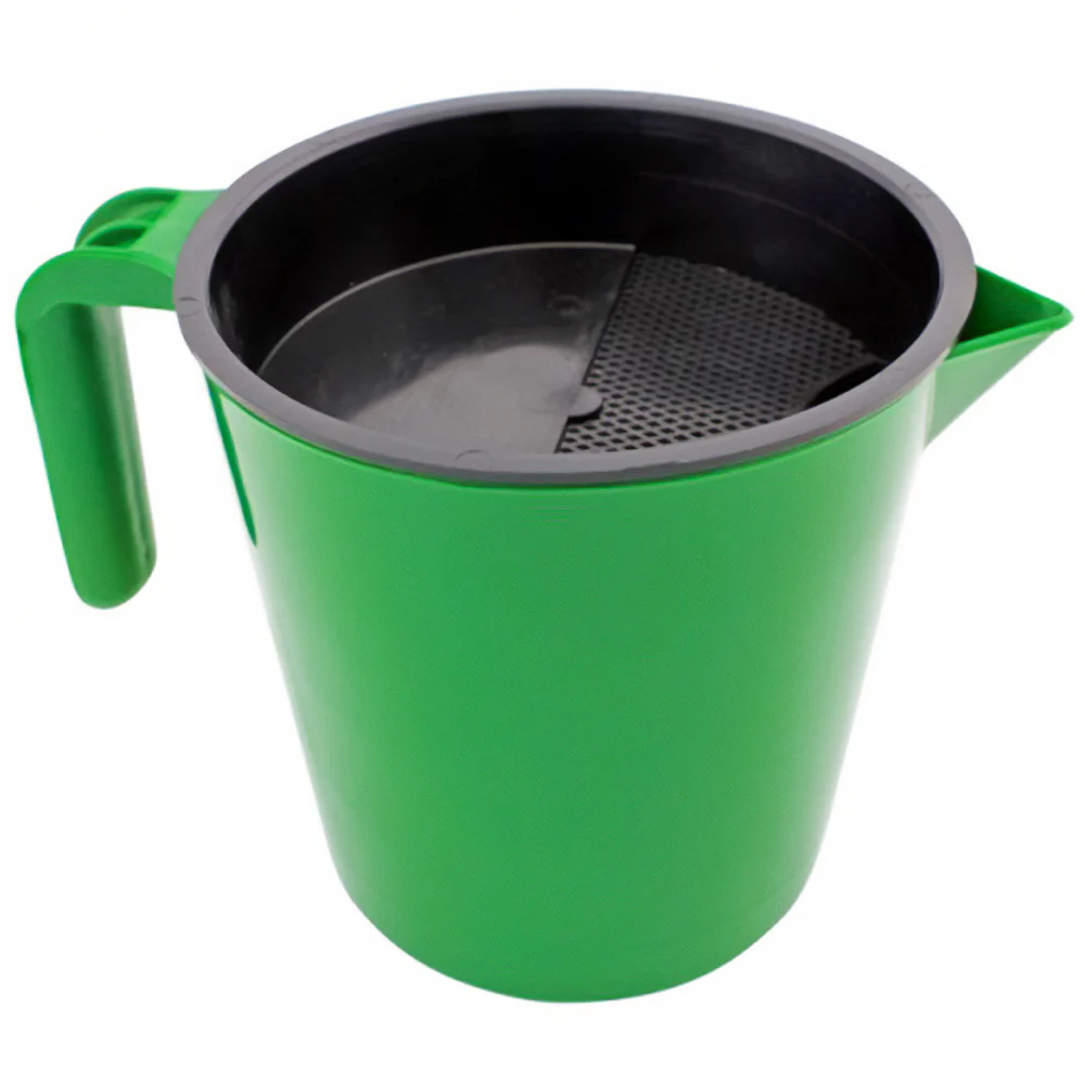 Bicchiere di Pre-Mungitura Verde – 1 Litro con Filtro di Controllo