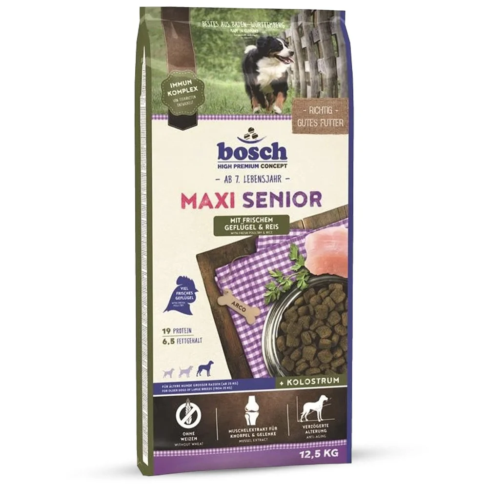 Bosch HPC Maxi Senior Pollo e Riso Cibo per Cani - Image 3