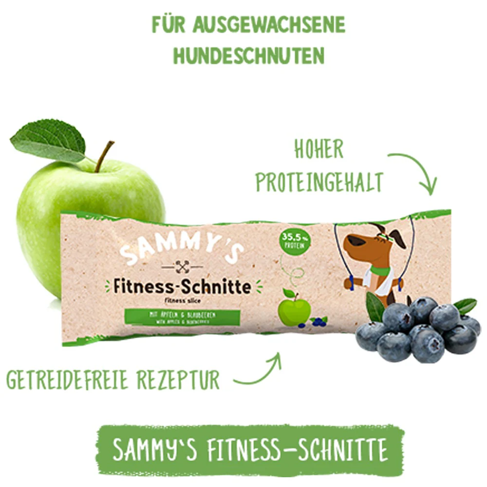 Bosch Sammy's Fitness-Schnitte con Mele & Mirtilli - Image 4