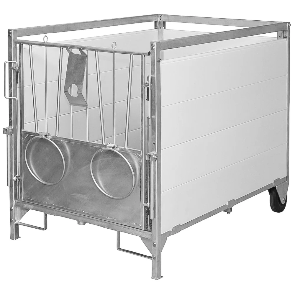 Box per vitelli con griglia antiscivolo e pannelli PVC - Image 20