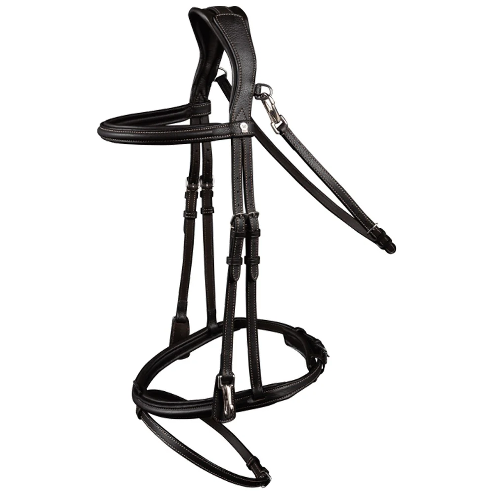 Briglia Waldhausen X-Line Work con capezzina flash anatomica