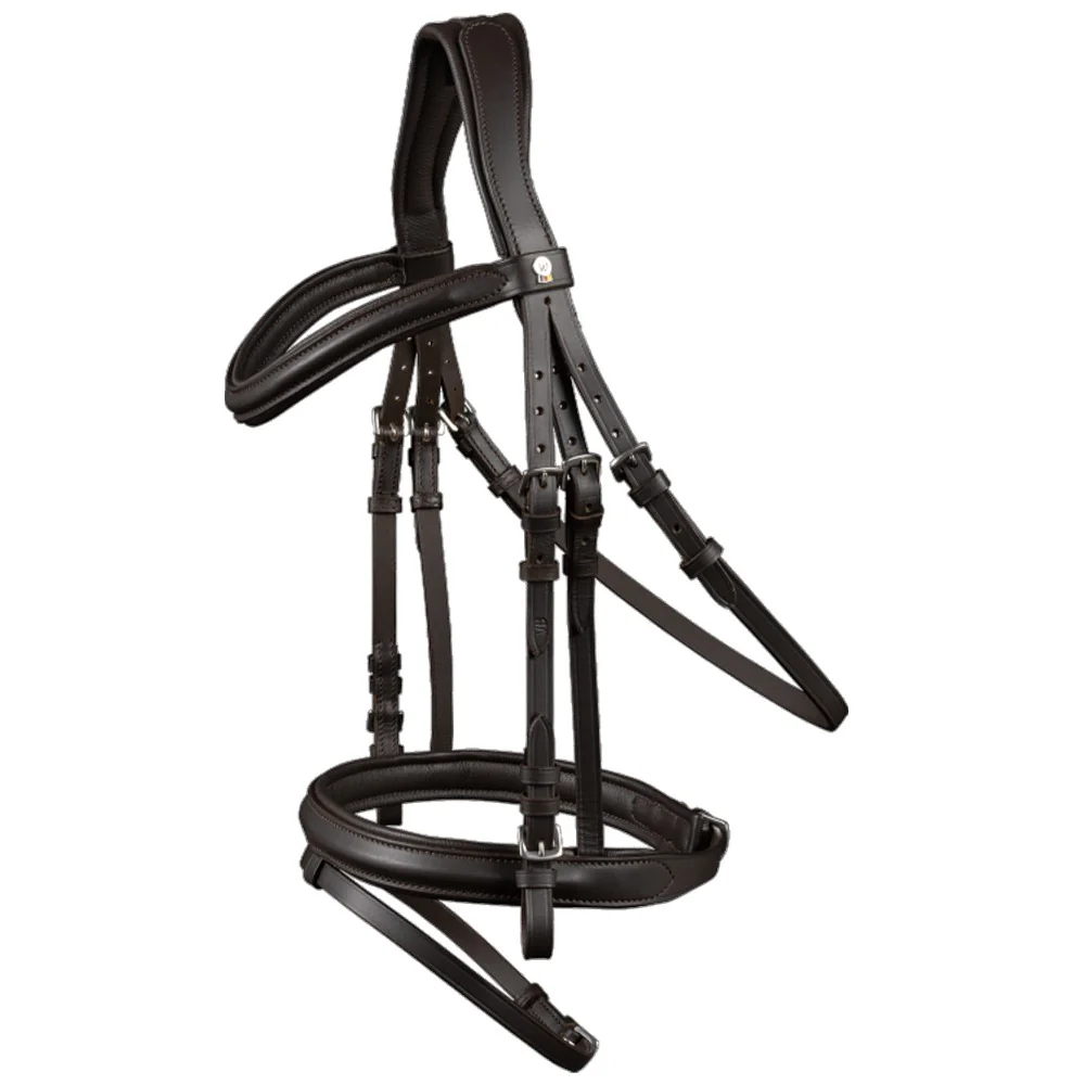 Briglia X-Line London Waldhausen Cavallo Anatomica Pelle Premium - Image 3