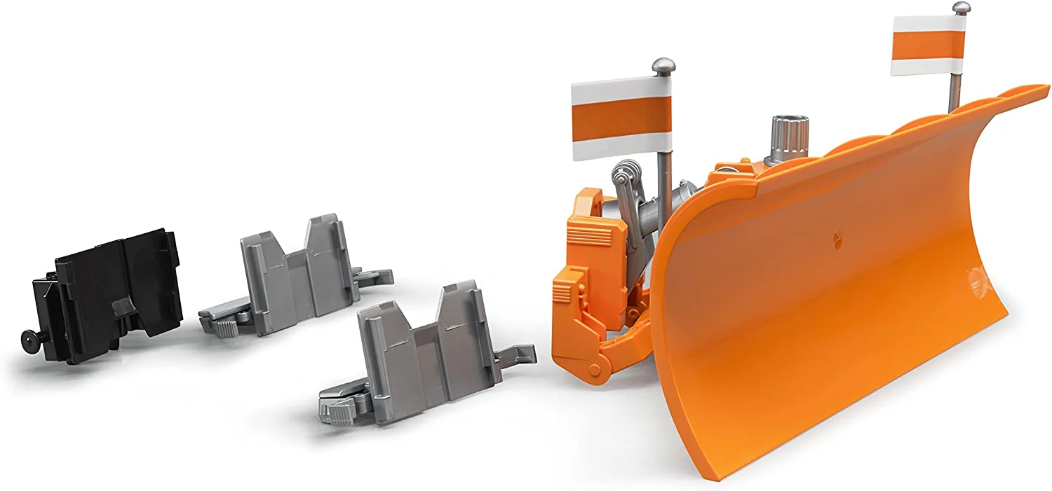 Bruder Camion da Costruzione con Lama Spazzaneve - Scala 1:16 - Image 3
