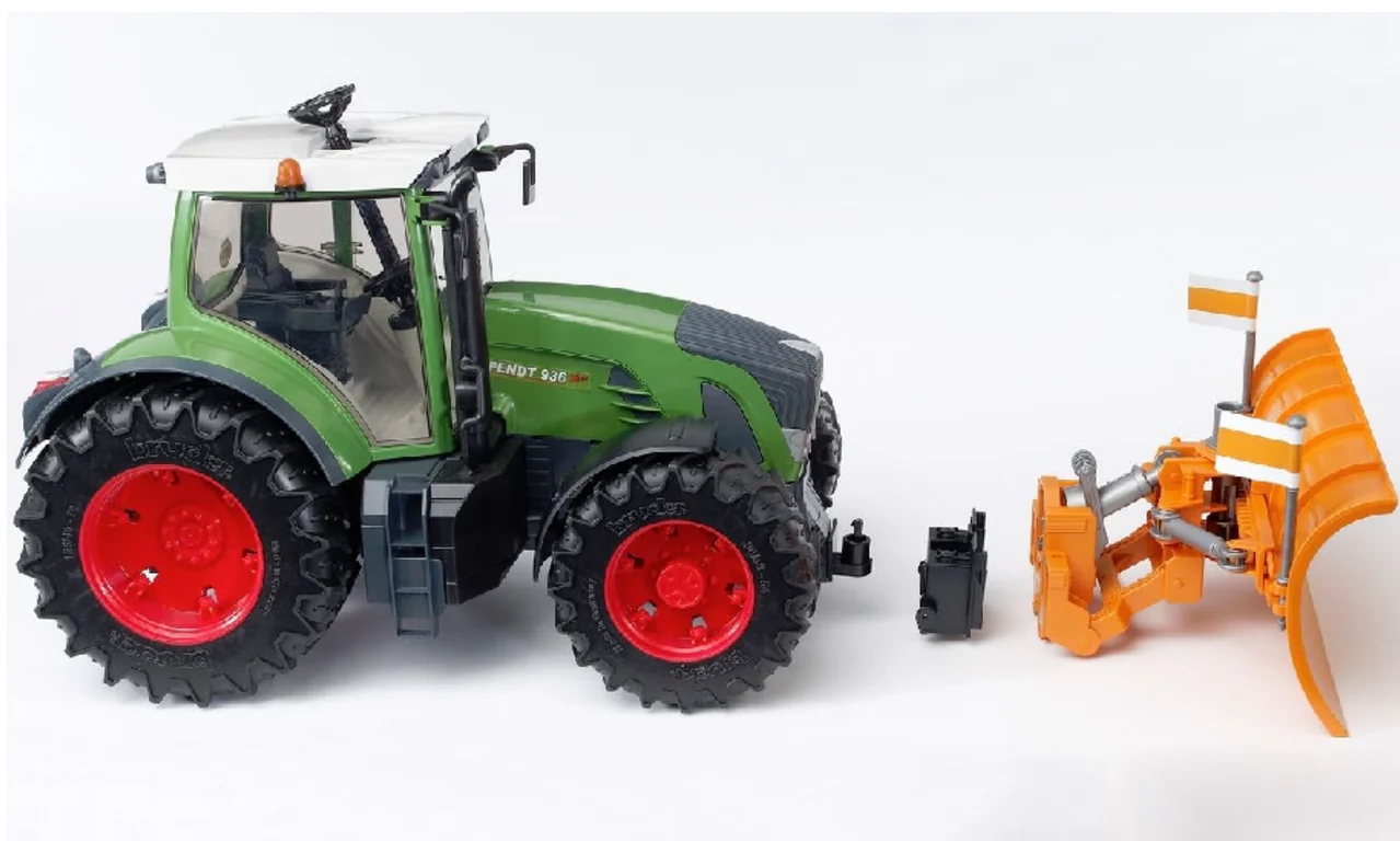 Bruder Camion da Costruzione con Lama Spazzaneve - Scala 1:16 - Image 4