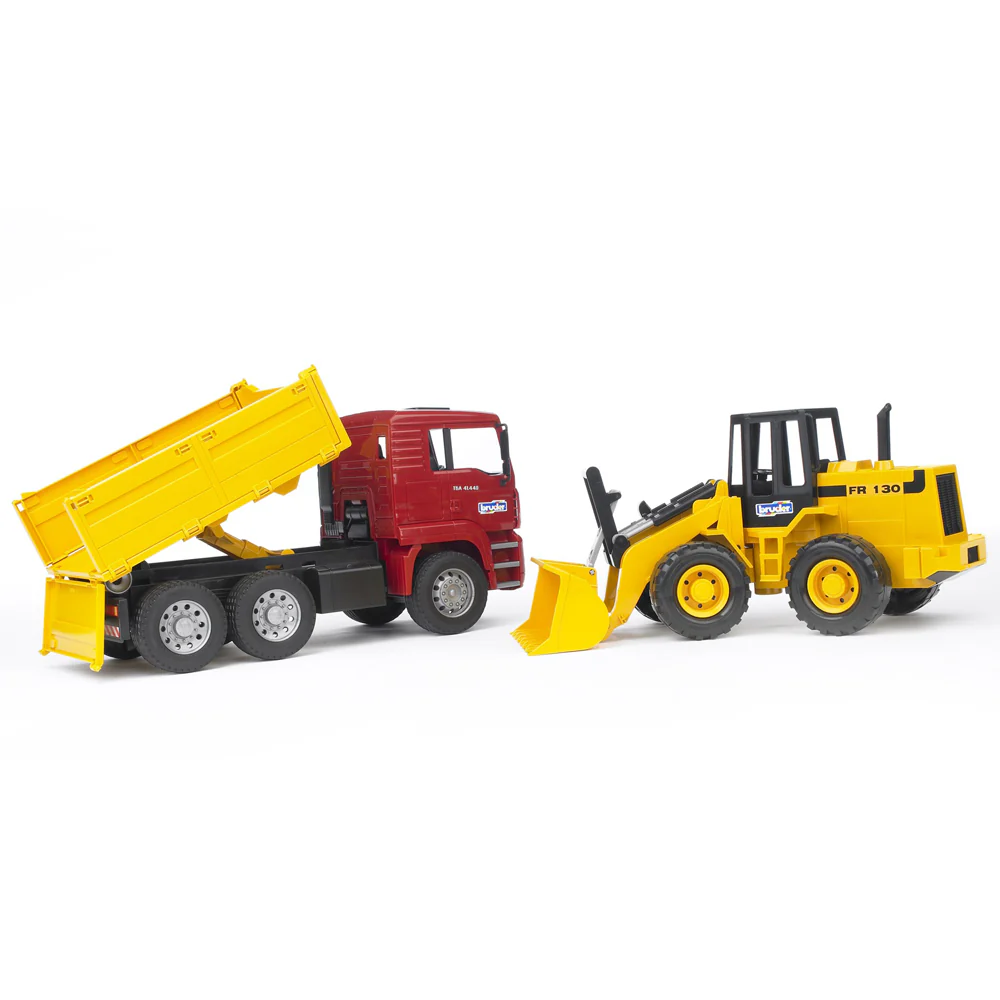 Bruder Dumper MAN TGA Set Giocattolo - Image 3
