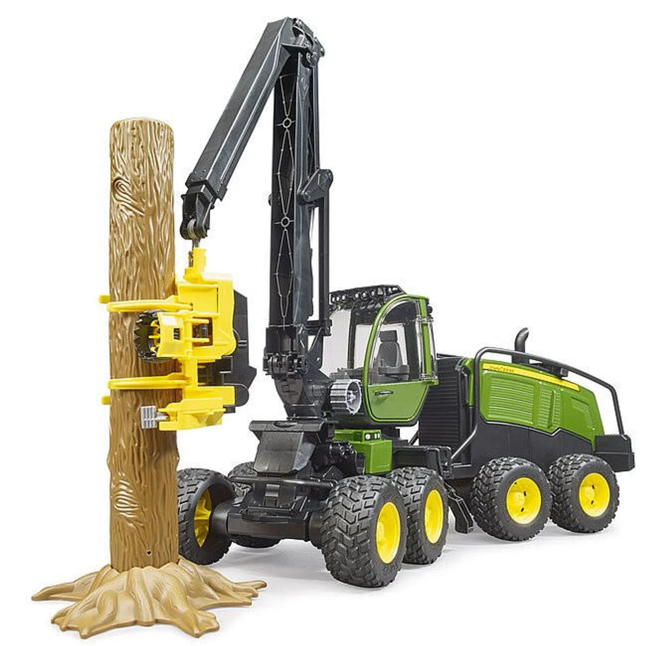 Bruder John Deere 1270G Harvester – Macchina Forestale Giocattolo, Scala 1:16 - Image 3