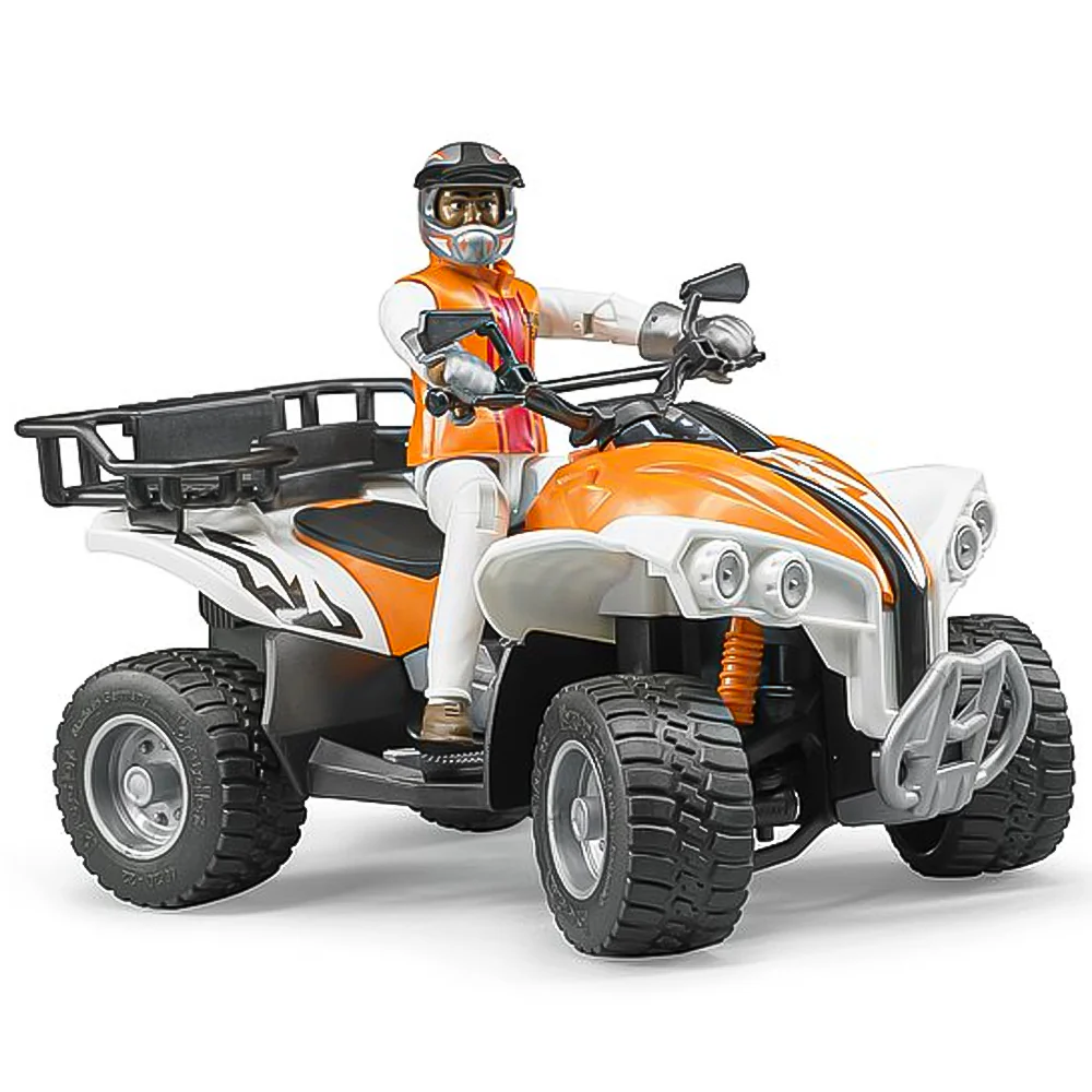 Bruder Quad della Polizia con Poliziotto e Attrezzature - Image 6