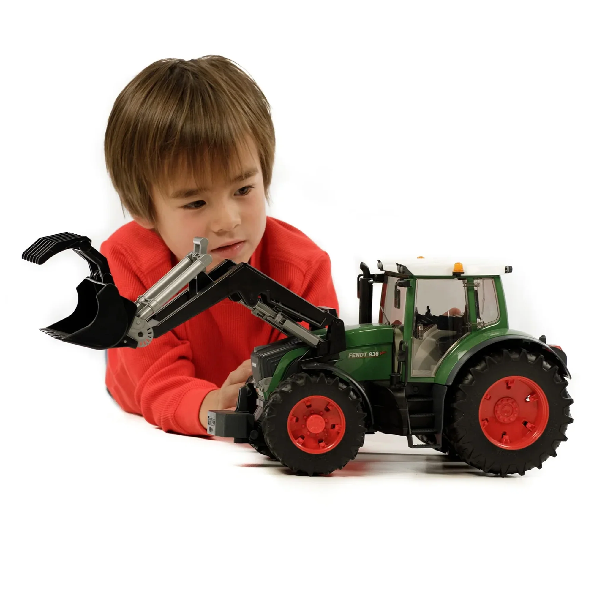 Bruder Trattore Fendt 936 Vario con caricatore frontale - Image 4
