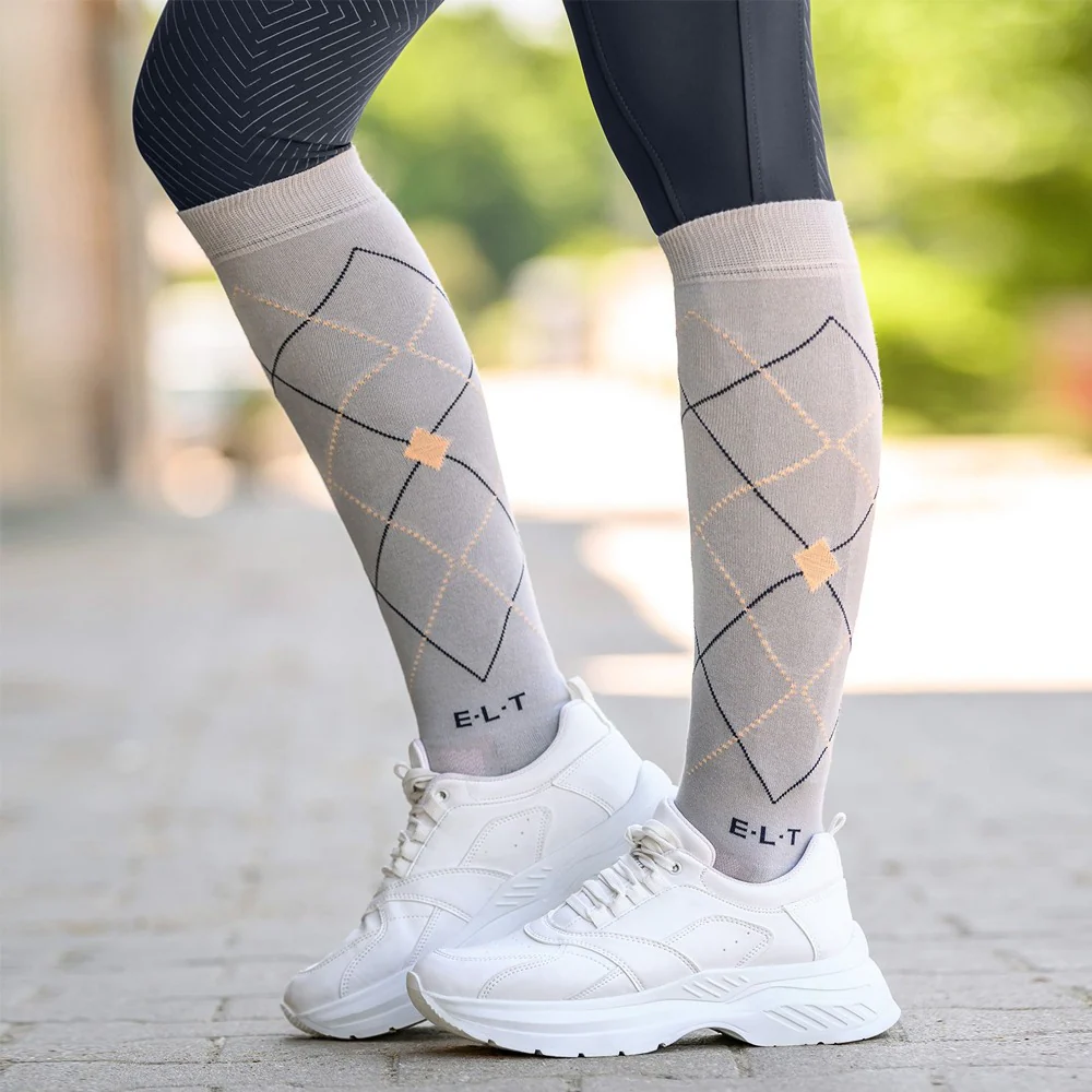 Calze Equitazione Argyle Classiche e Traspiranti - Image 12