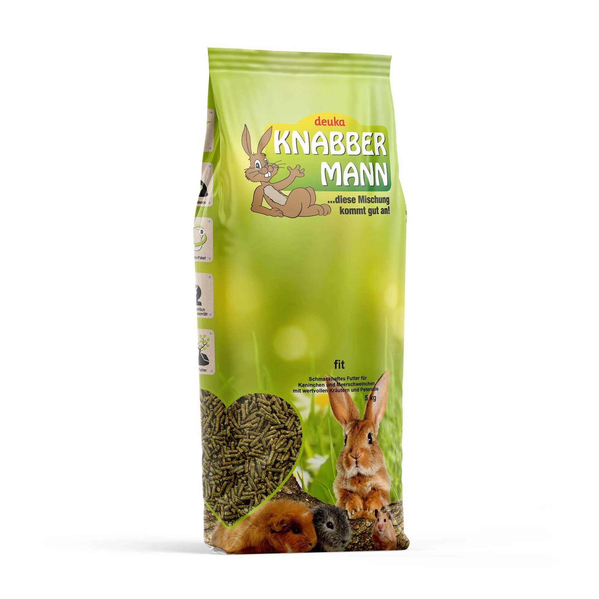 Mangime per conigli e roditori - Deuka Knabbermann Fit - Image 2
