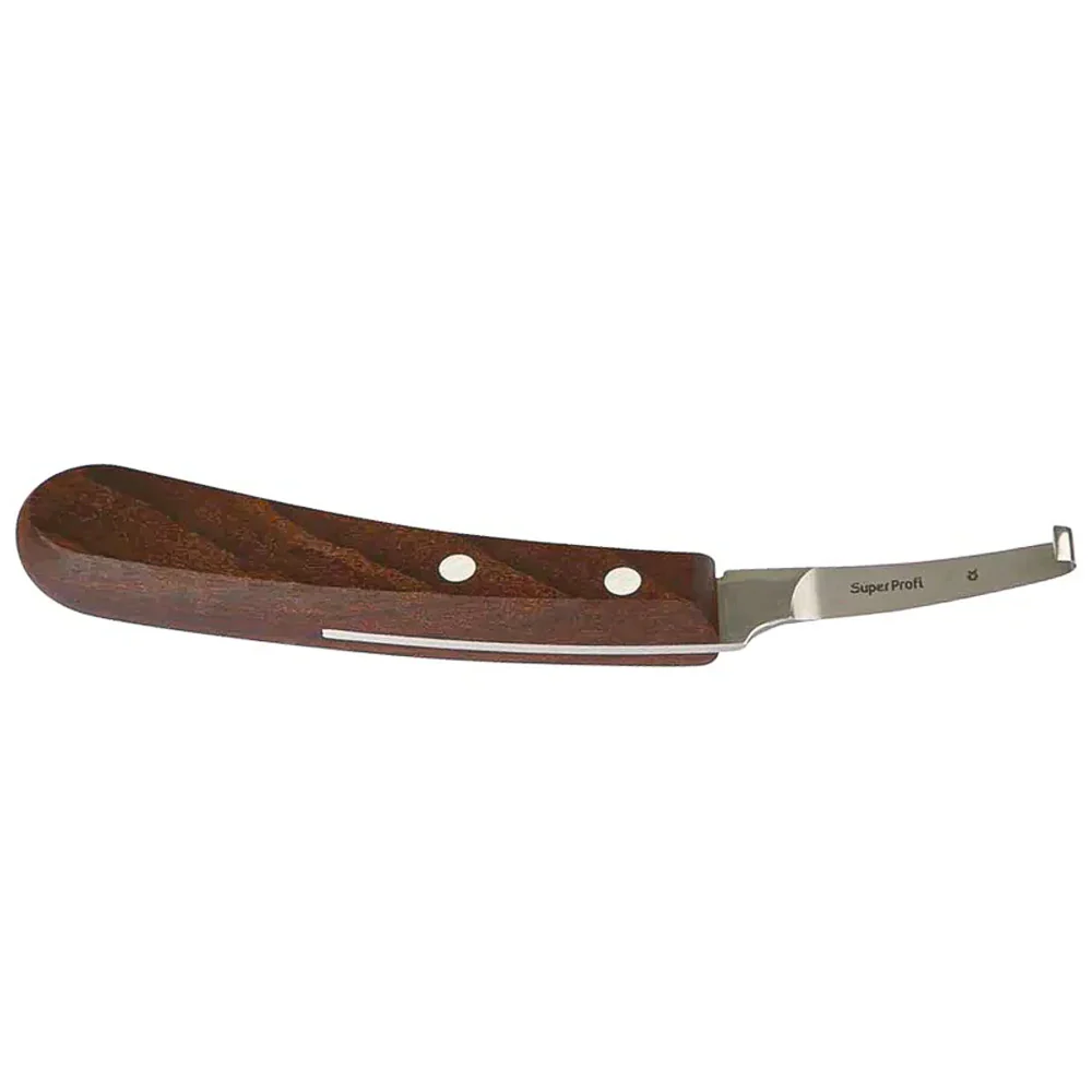 Coltello per zoccoli SuperProfi per la cura degli zoccoli dei cavalli