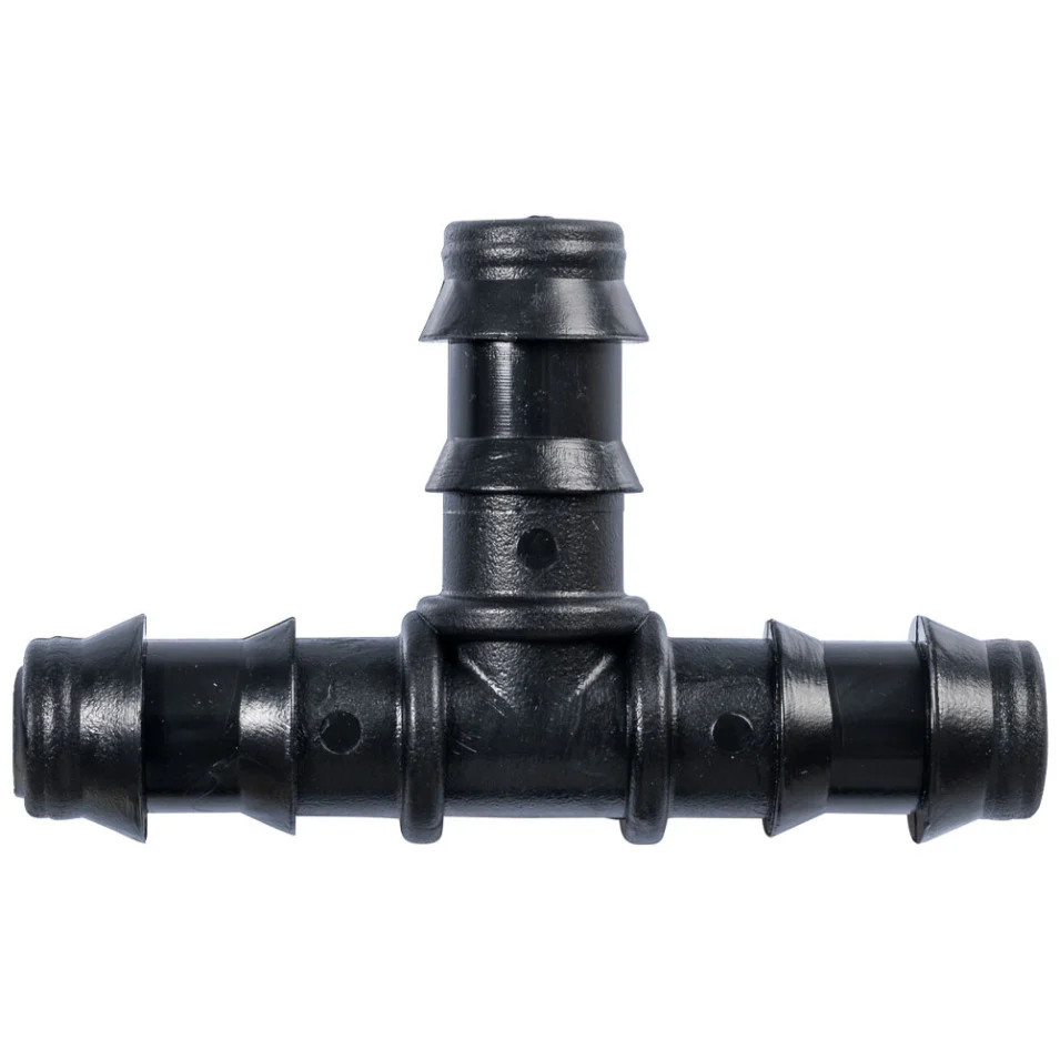Connettore a T 13 16mm per irrigazione orto personalizzata 5 Pezzi