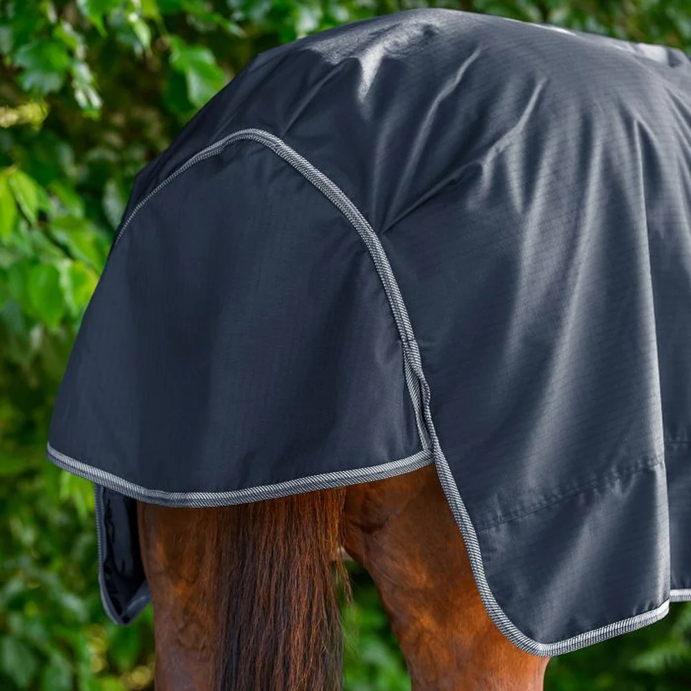 Coperta Cavallo Economic 100g Outdoor Impermeabile Blu - Image 2