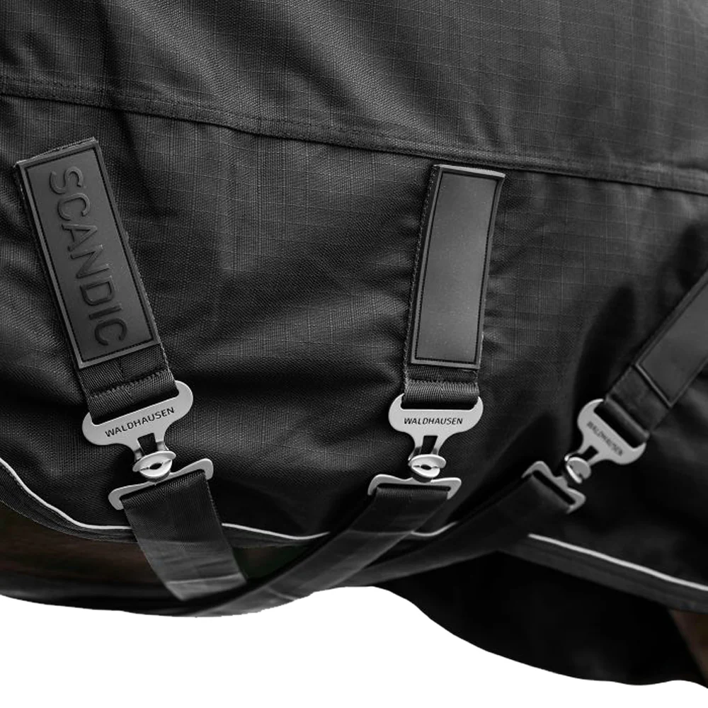 Coperta Cavallo Scandic Collo Alto Leggera Invernale - Image 10