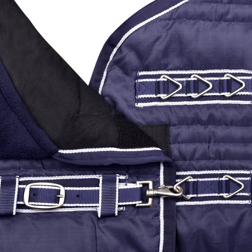 Coperta da stalla per cavalli Comfort Line 200g blu notte - Image 2