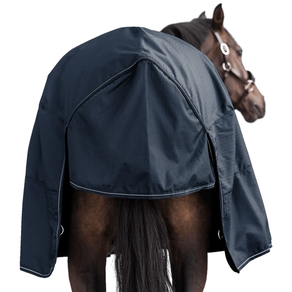 Coperta Outdoor Cavallo Nordic High Neck Light 600D Impermeabile - Image 2