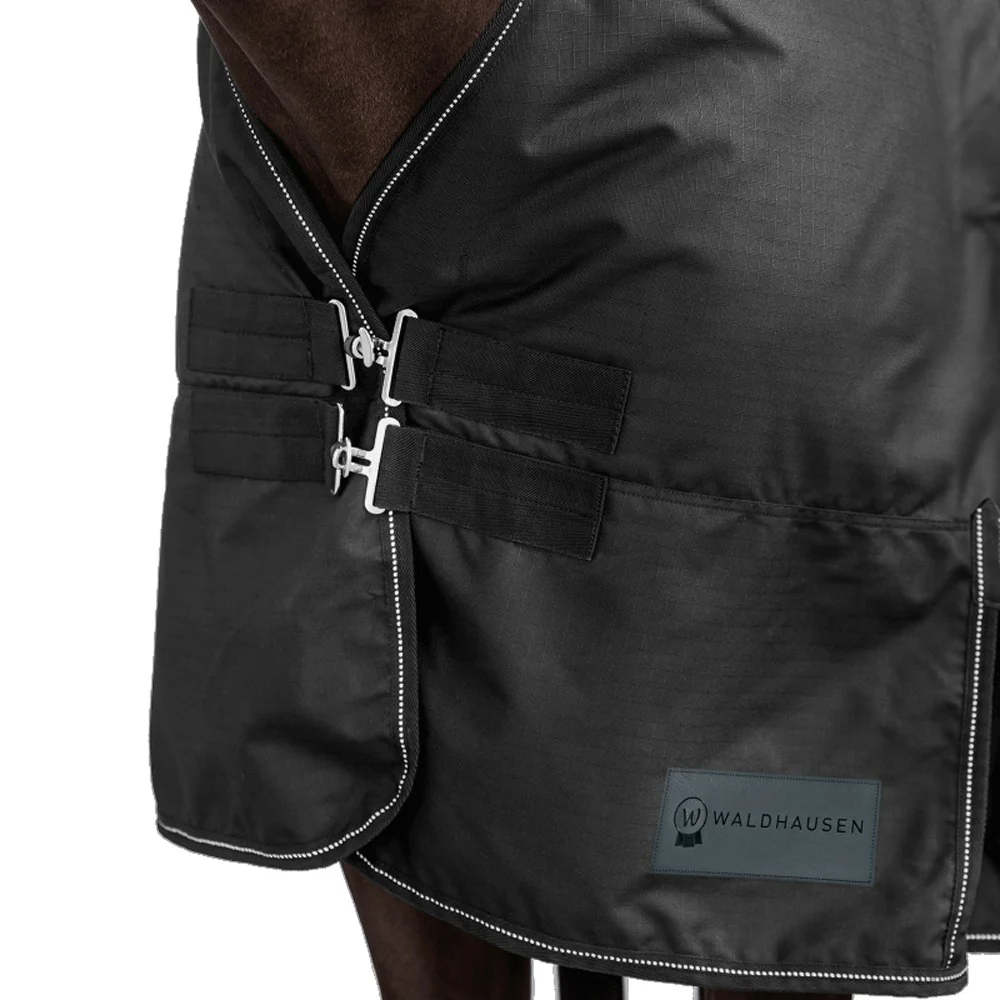 Coperta Outdoor Cavallo Nordic High Neck Light 600D Impermeabile - Image 9