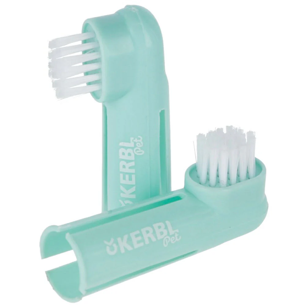 Coppia di spazzolini per cani 6 cm – cura dentale canina