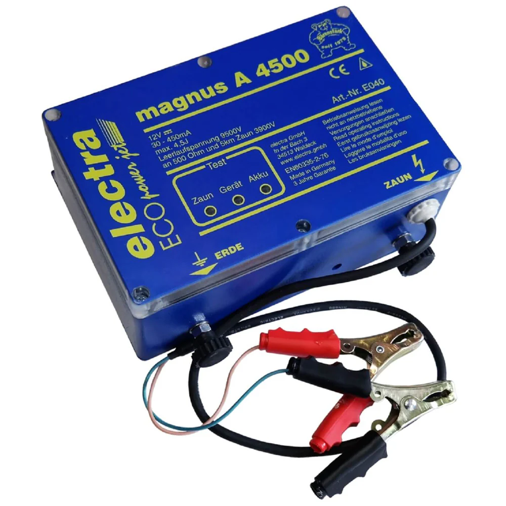 Elettrificatore per recinti Electra Magnus A4500