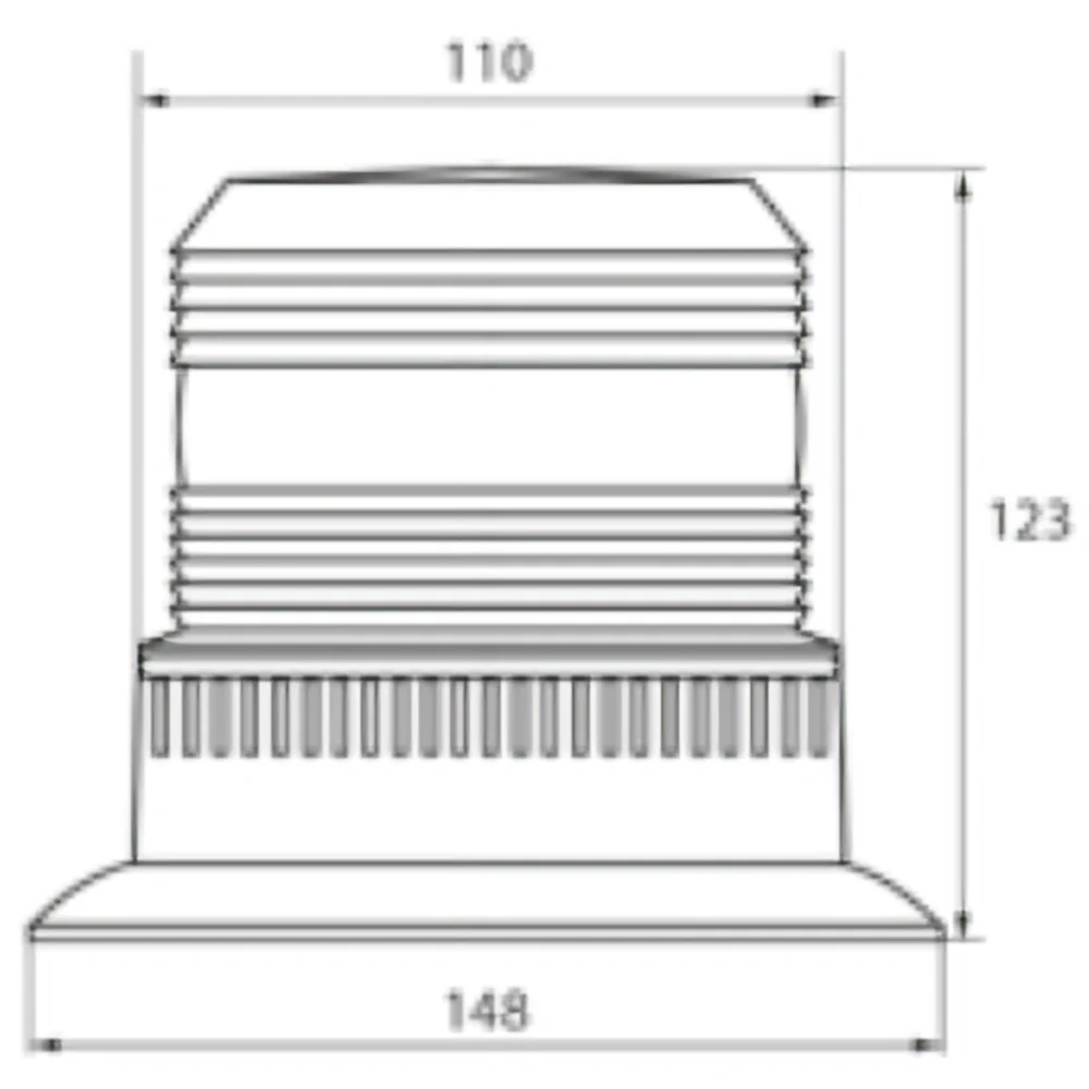 Faro Rotante LED 12-80V - Image 2