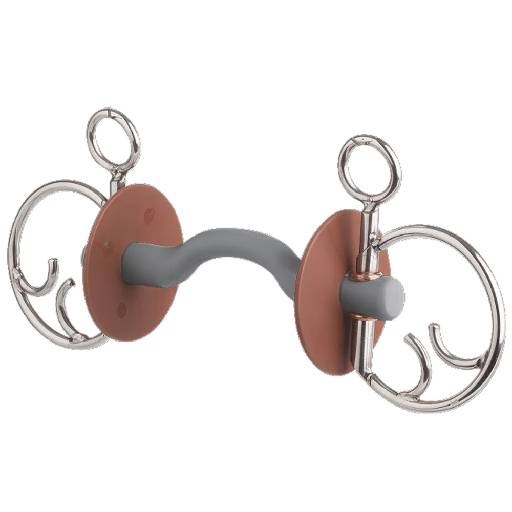 Filetto Beris con Leva e Arco Linguetta Comfort Cavallo