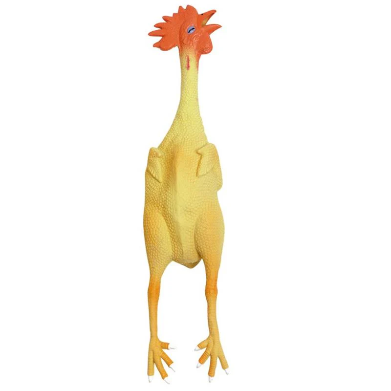 Giocattolo per Cani in Lattice a Forma di Gallina – 40cm