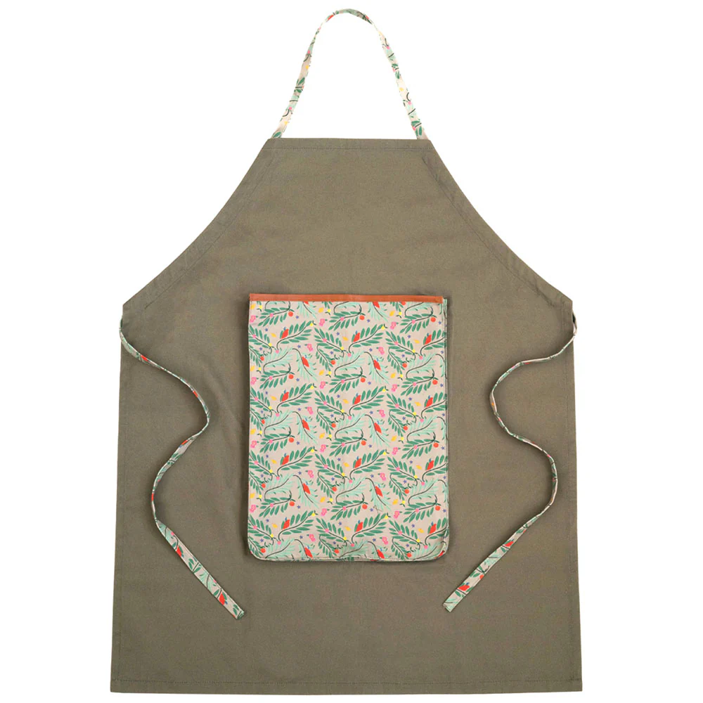 Grembiule blackfox melody per raccolta cotone verde oliva da giardino