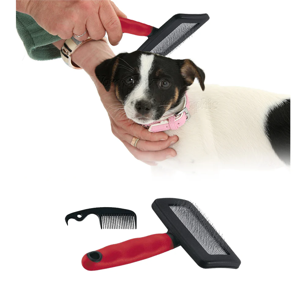 GRO 5948 EXTRA LARGE Spazzola lisciante per cani e gatti - Image 2