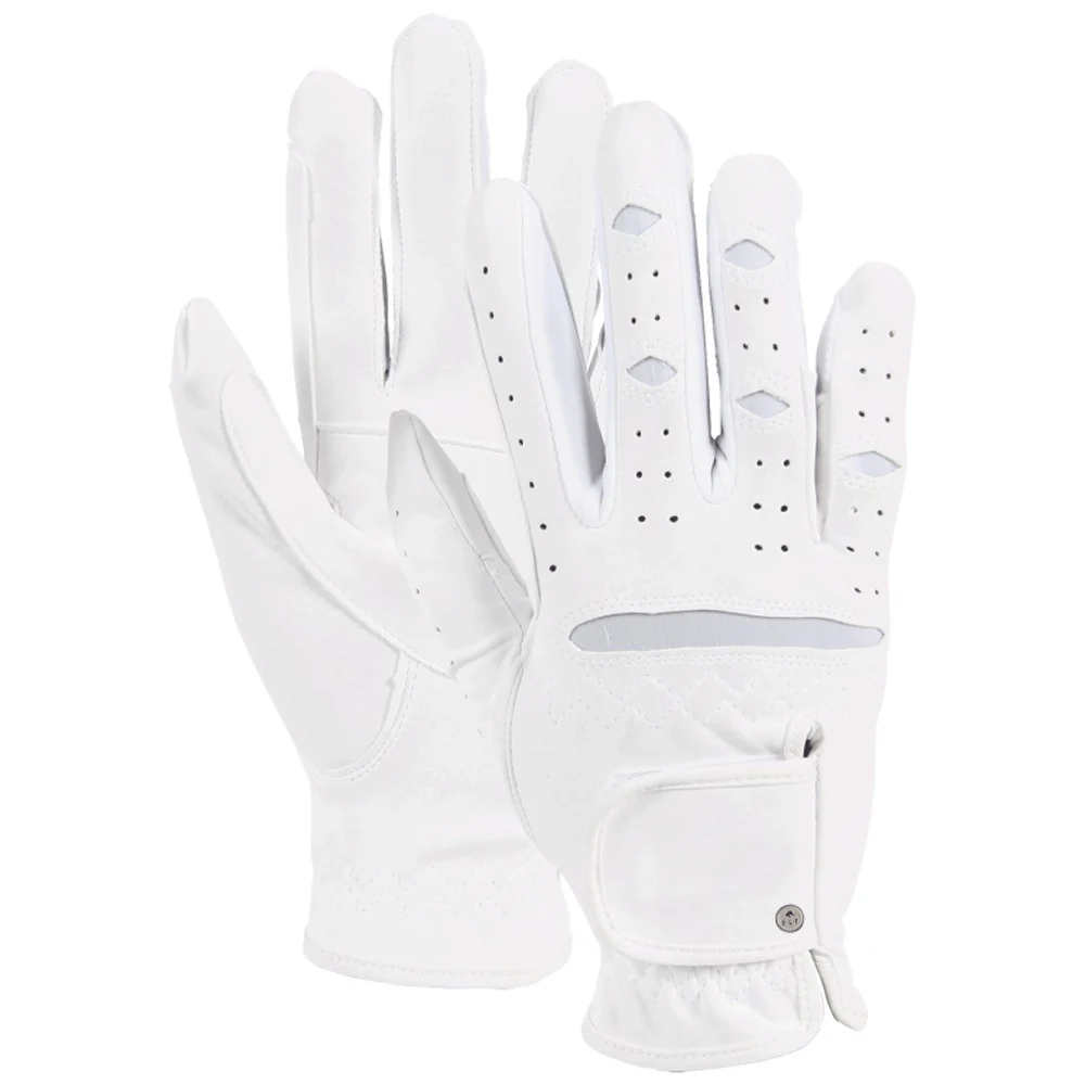 Guanti Equitazione Versatile Scamosciati Resistenti Comfort - Image 2