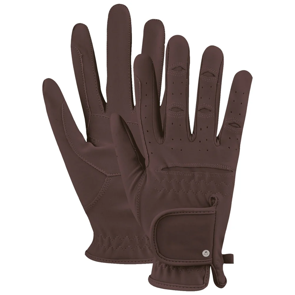 Guanti Equitazione Versatile Scamosciati Resistenti Comfort - Image 4
