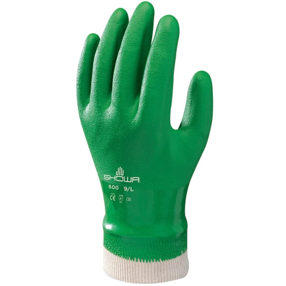 Guanti Showa 600 in PVC protezione delle mani per lavori agricoli - Image 2