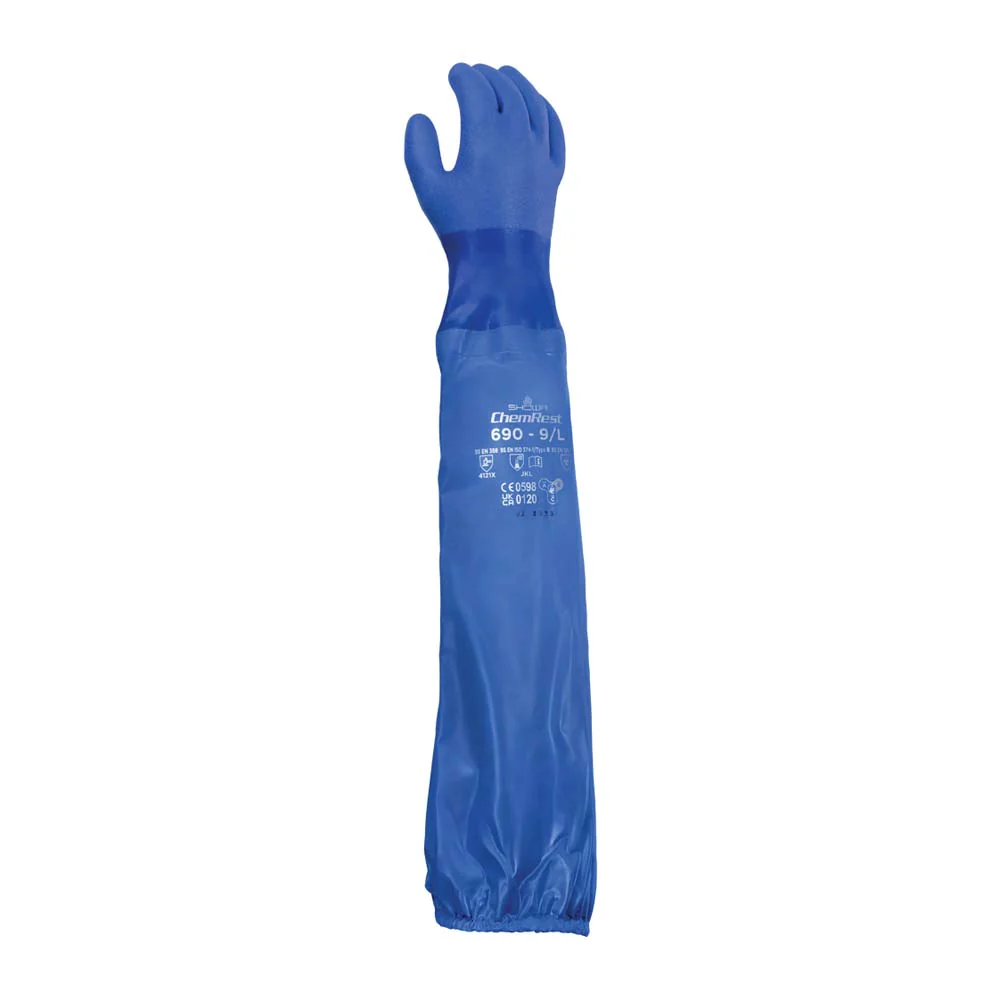 Guanti Showa 690 Comfort e Protezione per Lavori Pesanti - Image 2