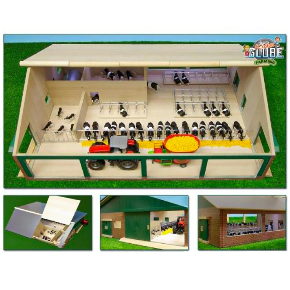 Kids Globe Stalla Ligboxen con unità di mungitura  (scala 1:32) - Image 3