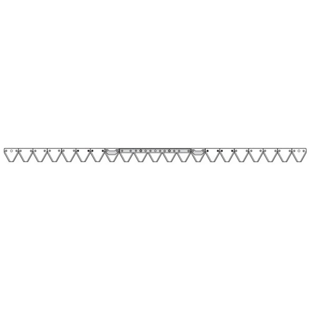 Lama Falciatrice 160 cm DIN 80 con 21 Lame Dentate