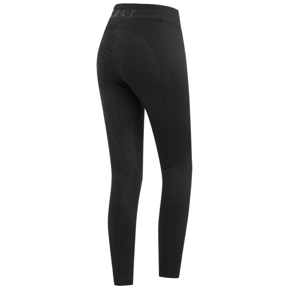 Leggings Equitazione Termici Rica Teens Silicone Teddy Fleece - Image 8