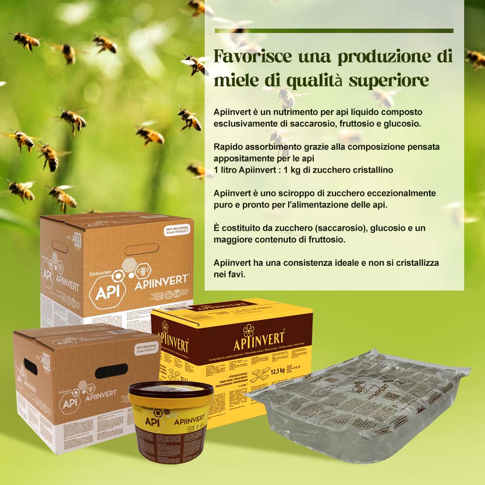 Mangime per api Apiinvert 12,5kg, 16kg e 28kg - Image 4
