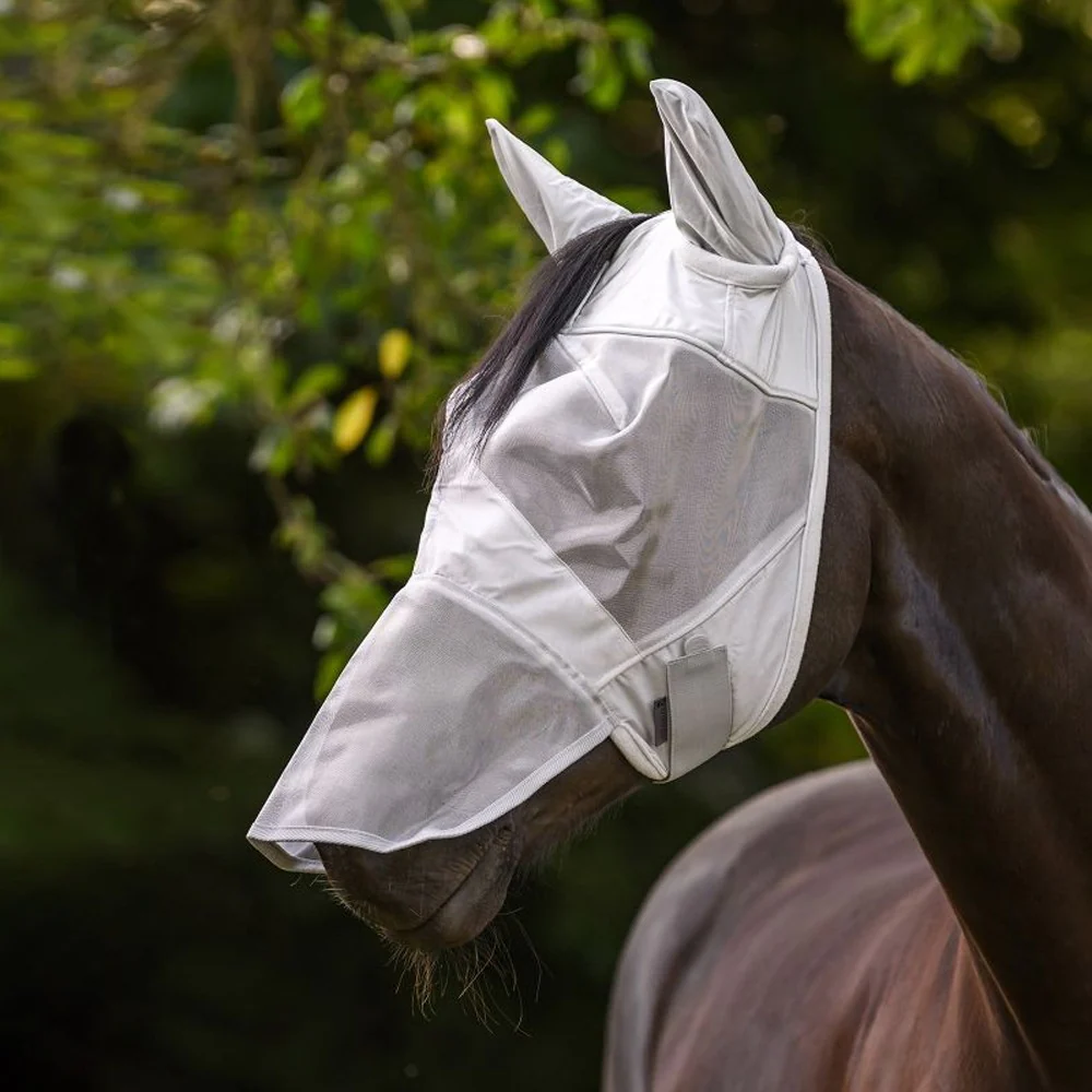 Maschera antimosche PREMIUM con protezione per le orecchie e per il naso - Image 3