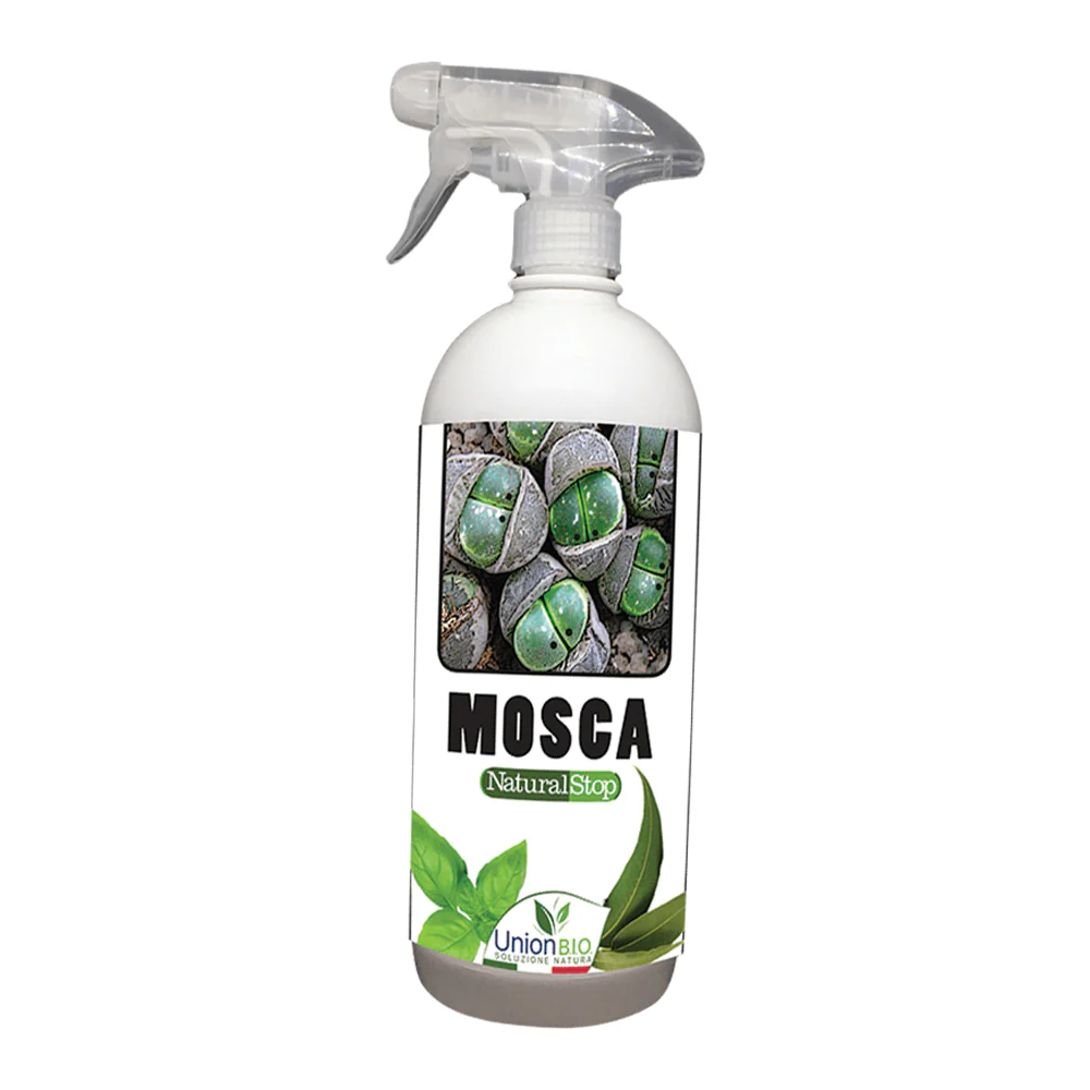 MOSCA Natural Stop 1lt Spray Naturale Repellente per Insetti
