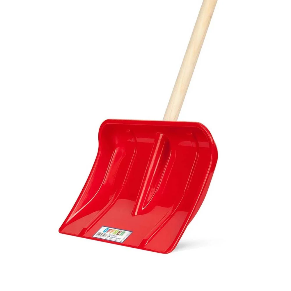 Pala in plastica con manico in legno per bambini - Image 3