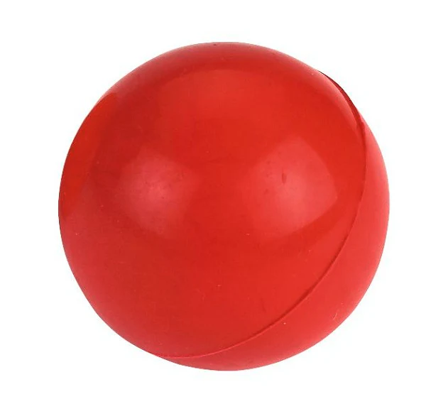 Palla di gomma piena di circa per cani