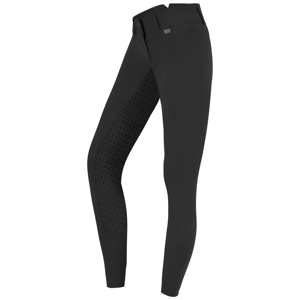 Pantaloni da equitazione Micro Sport con inserto in silicone e vita alta - Image 2