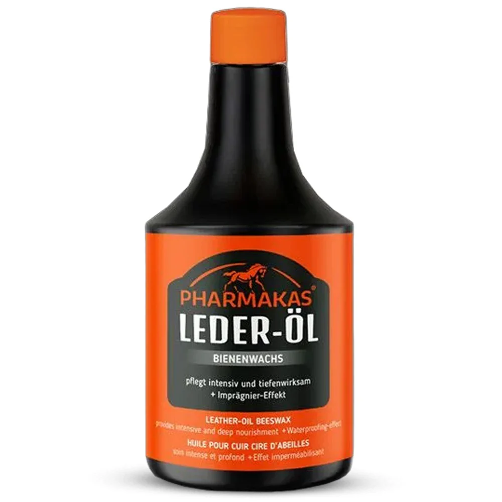 Pharmakas olio per cuoio con cera d’api – 500ml