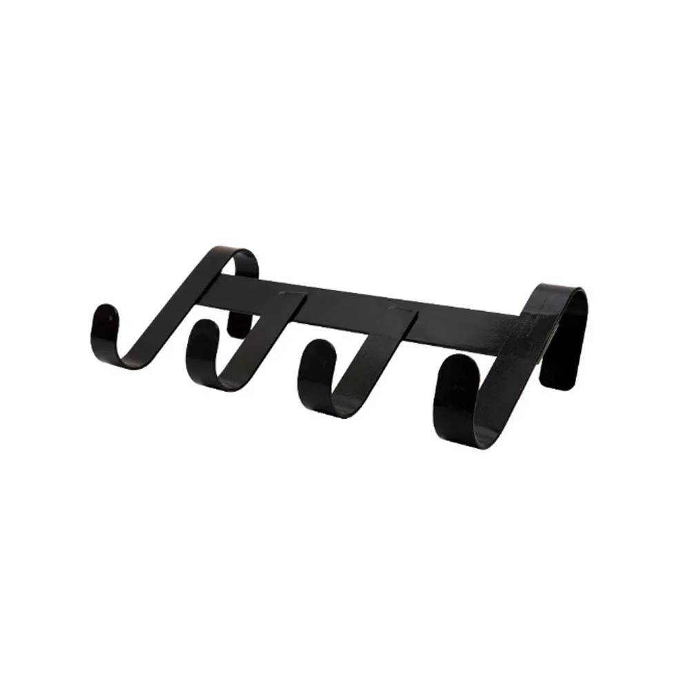 Portabriglie in Metallo con 4 Ganci – Supporto Robusto per Stalla - Image 3