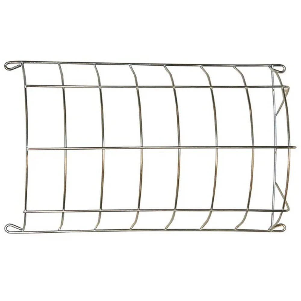 Rastrelliera blocca porta per conigliera zincata 32cm