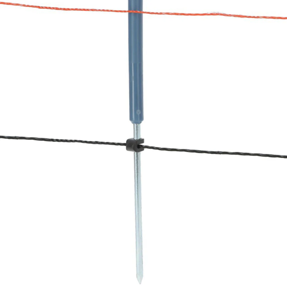 Rete Wolfsnetz TitanNet con Pali PREMIUM - Bianco/Blu - 50m x 122cm - Image 4