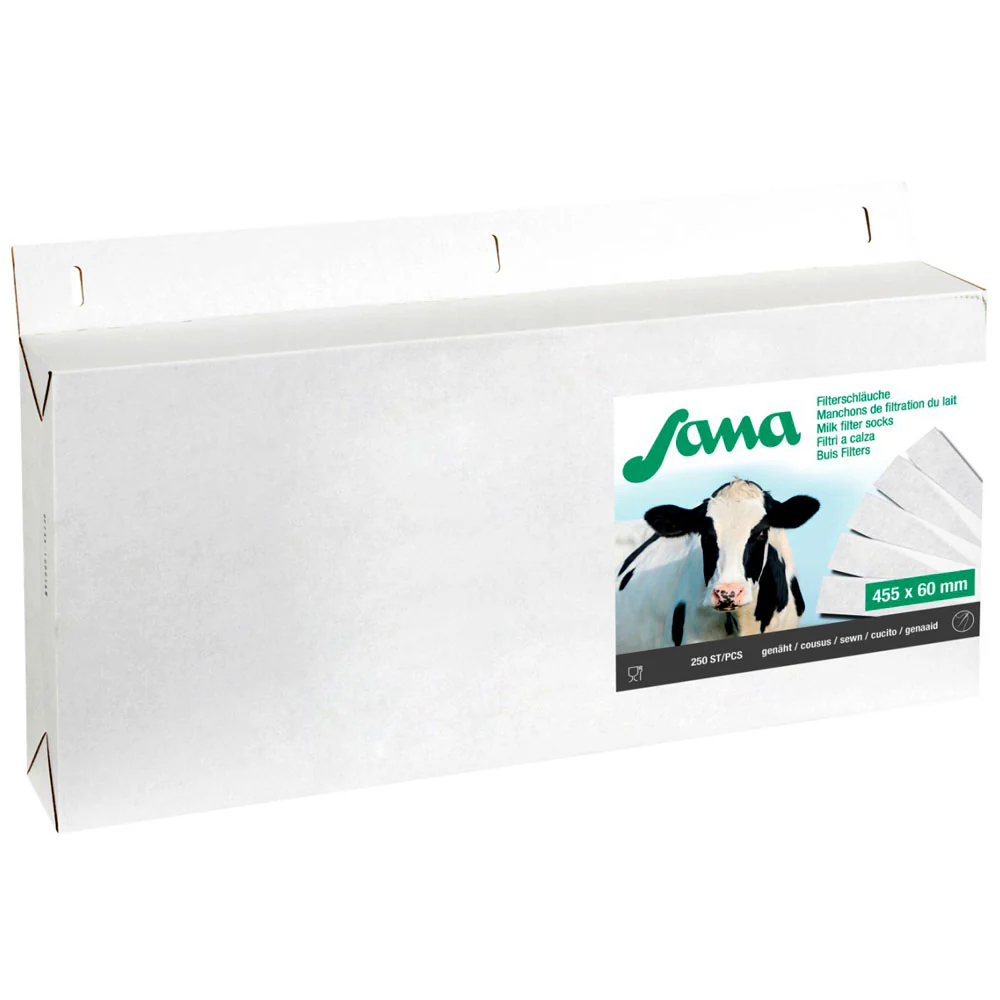 Sana Filtri a Calza Cuciti per Latte 455x75mm – 250 Pz. | Sicuri e Resistenti - Image 6