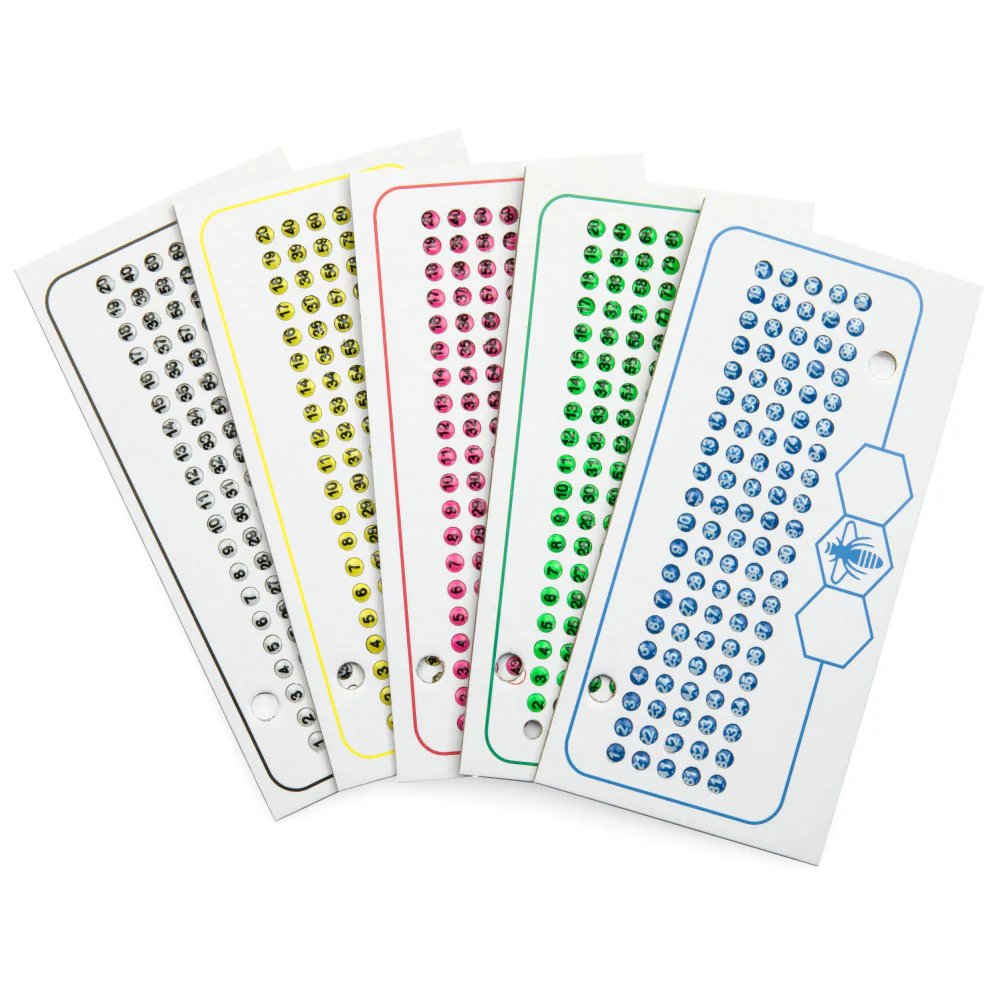 Set di Piastre Luminescenti in Opalite per Marcatura delle Regine - Image 2