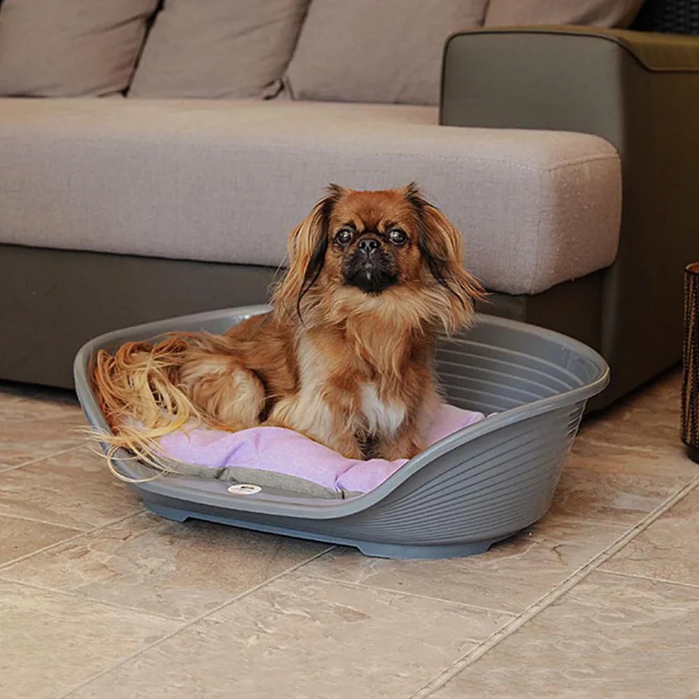 SIESTA DELUXE Letto da interno in plastica per cani e gatti con antiscivolo - Image 7